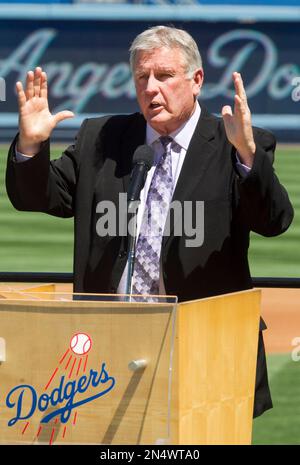 Former Los Angeles Dodgers known as The Infield Ron Cey (L to R