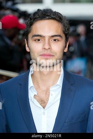 Sebastian de Souza arrives for the "Plastic" premiere at the Odeon West