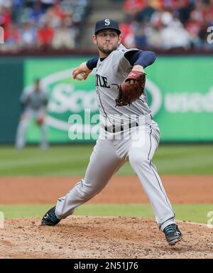 Seattle Mariners Dominic Leone (52) during a game against the Chicago ...