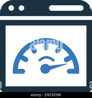 Browser, speed icon - Perfect use for designing and developing websites, printed files and presentations, Promotional Materials and many more. Vector Stock Vector