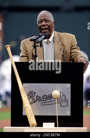 Hank Aaron Atlanta Braves New Era 715th Home Run 40th Anniversary