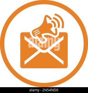 Email, advertisement, envelope icon - Perfect use for designing and developing websites, printed files and presentations, Promotional Materials and ma Stock Vector