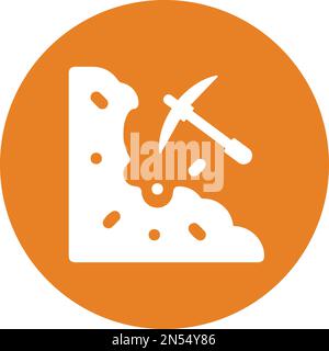 Geology, science icon - Perfect use for designing and developing websites, printed files and presentations, Promotional Materials and many more. Vecto Stock Vector