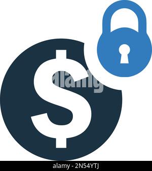 Fixed, interest, rate, deposit icon. Well organized simple vector illustration. Stock Vector