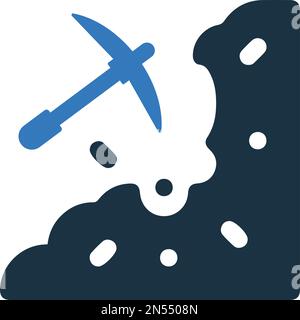 Geology, science icon - Perfect use for designing and developing websites, printed files and presentations, Promotional Materials and many more. Vecto Stock Vector