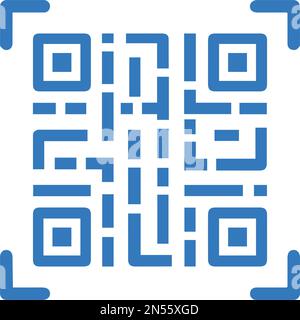 Qr, code, coding icon - Vector EPS file. Perfect use for print media, web, stock images, commercial use or any kind of design project. Stock Vector