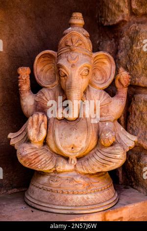Ganesha, pottery, handicraft in Rajasthan, Rajasthan, India Stock Photo