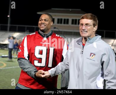 Retired Atlanta Falcons linebacker Buddy Curry