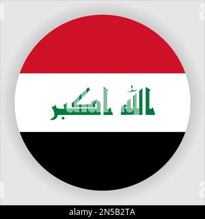 Iraq 3D Rounded Flag Icon Button Vector Stock Vector Image & Art - Alamy
