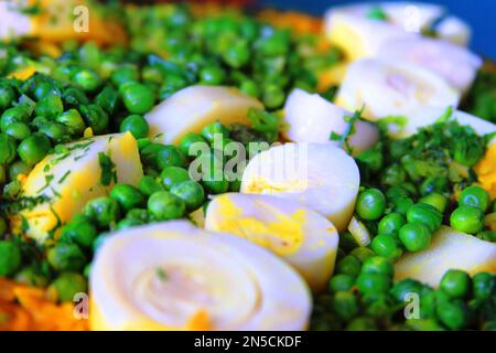 Paella, Paeja, Seafood, Frutos do mar Stock Photo