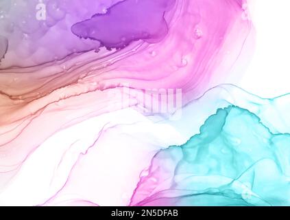 Pastel coloured detailed watercolour background Stock Vector Image ...