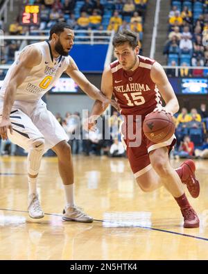 West Virginia's Devin Williams (5) looks to shoot during the second half of  an NCAA college basketball game Monday, Dec. 2, 2013, in Morgantown, W.Va.  West Virginia won 96-47. (AP Photo/Andrew Ferguson