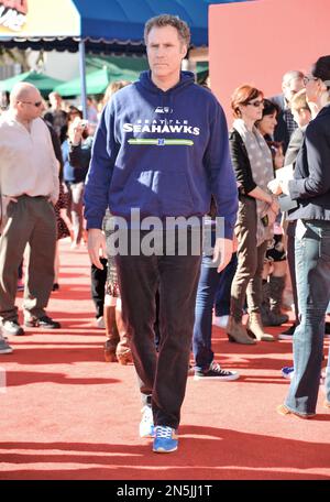 Will Ferrell arrives at LA Premiere of 'The Lego Movie' - Arrivals, on Saturday, Feb, 1, 2014 in Los Angeles. (Photo by Richard Shotwell/Invision/AP)