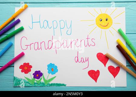 Drawing Fresh Wreath Grandparents Day Holiday Poster | PSD Free Download -  Pikbest