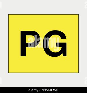 Parental Guidance sign vector illustration Stock Vector