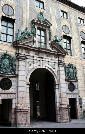 Münchner Residenz, Residence, former royal palace, Munich, München, Germany, Europe Stock Photo