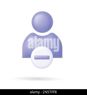 Plus minus in 3d style colorful buttons with shadows underneath ...