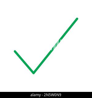 Check icon line isolated on white background. Black flat thin icon on modern outline style. Linear symbol and editable stroke. Simple and pixel perfec Stock Vector