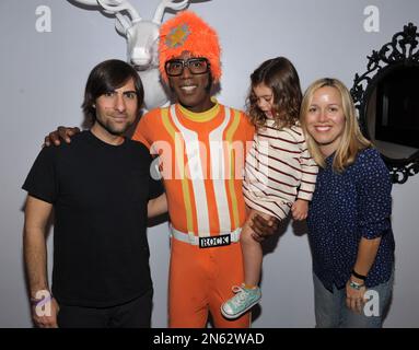 DJ Lance Rock is seen at A Very Awesome Yo Gabba Gabba! Live! Holiday Show,  on Saturday, Nov. 30, 2013 at Nokia Theater, L.A. Live in Los Angeles.  (Photo by John Shearer/Invision