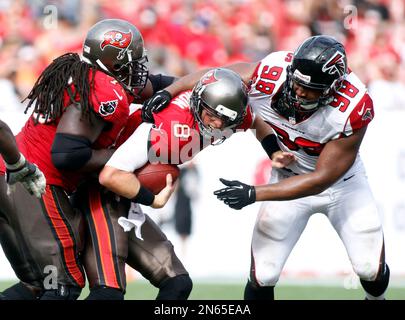 Tampa Bay Buccaneers guard Davin Joseph (75) during the fourth