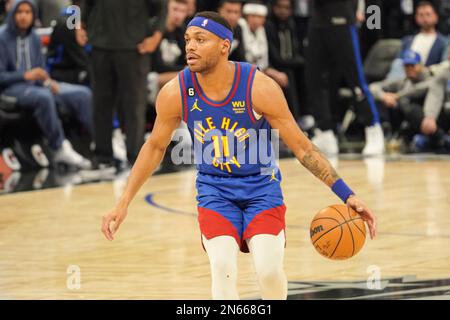 Denver Nuggets forward Bruce Brown (11) in the first half of an NBA ...