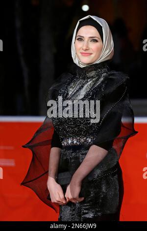 Actress Sara El Debuch Poses For During The Red Carpet Actress Sara El Debuch Poses For During The Red Carpet For The Movie Border At The 8th Edition Of The Rome Film Festival In Rome Tuesday Nov 12 2013 Ap Photoap Borgia 2n66jw9 