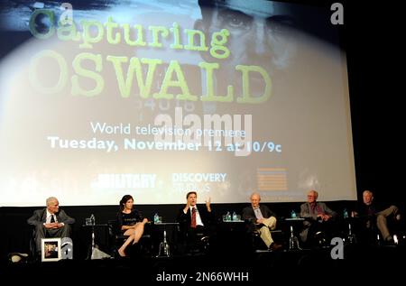 https://l450v.alamy.com/450v/2n66whh/image-distributed-for-for-discovery-communications-llc-from-left-panel-members-jim-leavelle-kate-griendling-producer-alan-martin-director-jim-ewell-elmer-boyd-and-paul-mccaghren-speak-about-world-premiere-screening-of-the-military-channels-capturing-oswald-on-monday-nov-11-2013-at-the-texas-theatre-in-dallas-matt-strasenap-images-for-discovery-communications-llc-2n66whh.jpg