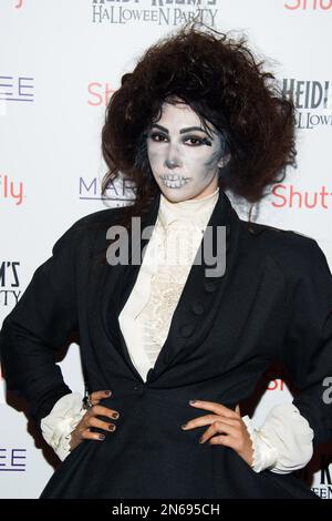 Jackie Cruz attends Heidi Klum's 15th Annual Halloween Party at TAO