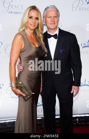 Jon Turk and Carolyn Gusoff Turk Princess Grace Awards Gala at Cipriani ...