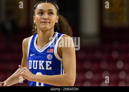 Conte Forum. 9th Feb, 2023. Massachusetts, USA; Boston College Guard ...