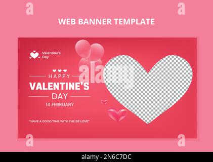 Valentine's day design. Realistic red gifts boxes. Open gift box full of decorative festive object. banner, web poster, flyer, cover. Romantic backgro Stock Vector