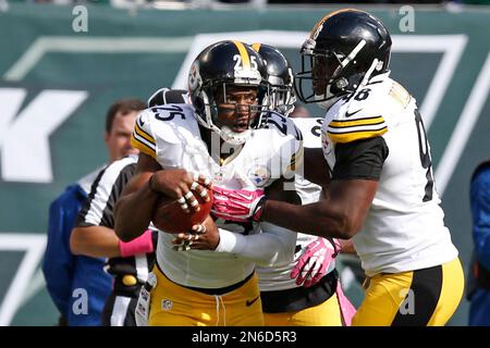 Pittsburgh Steelers Ryan Clark celebrates the Steelers 24-19 win