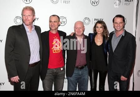 From left, former CIA Agent Valerie Plame, her husband Joseph Wilson,  actress Liraz Charmi, actor Khaled Nabawy, actress Naomi Watts, director  Doug Liman and actor Noah Emmerich arrive for the screening of