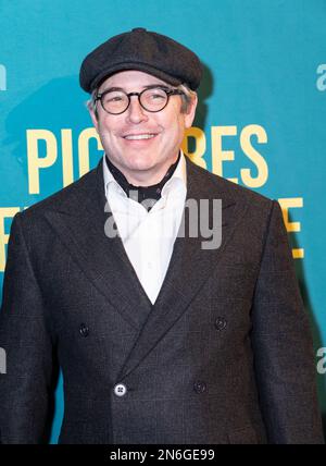 Matthew Broderick attends the opening night of the play 'Pictures From Home' on Broadway at The Studio 54 in New York on February 9, 2023 Stock Photo