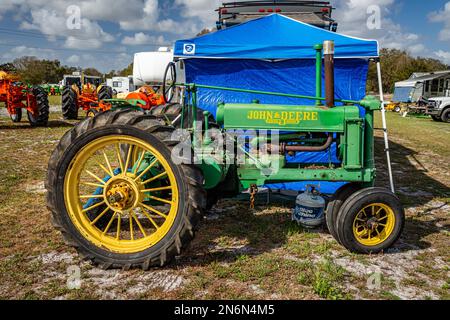 Tractor- 1937 John Deere Model A. Canfield Fair. Mahoning County
