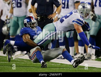 September 15, 2013: Denver Broncos wide receiver Andre Caldwell (12) nakes  a 36 yard reception as New York Giants free safety Ryan Mundy (21) and New  Stock Photo - Alamy