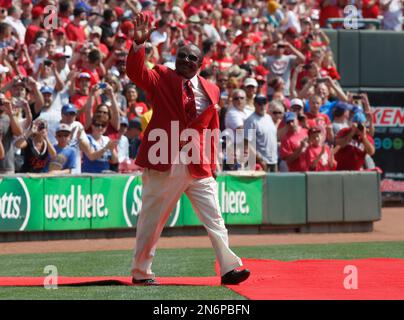 Joe Morgan statue dedication ceremony at Great American Ball Park