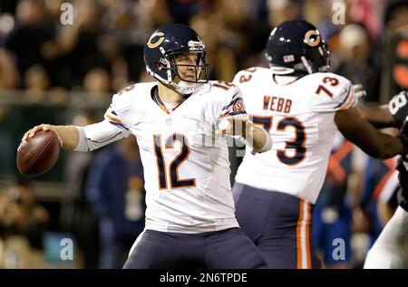 Oakland Raiders QB Josh McCown rolls out looking for a receiver in the  second quarter at Oracle Coliseum in Oakland, California on December 16,  2007. The Colts defeated the Raiders 21-14. (UPI