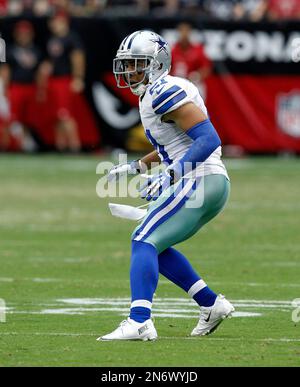 Dallas Cowboys defensive end Chauncey Golston walks off the field after an  NFL football game against the Detroit Lions in Arlington, Texas, Sunday,  Oct. 23, 2022. (AP Photo/Tony Gutierrez Stock Photo - Alamy