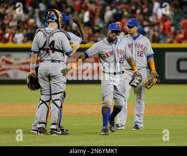 The New York Yankees celebrate their win after a baseball game against the  New York Mets, Monday, Aug. 22, 2022, in New York. (AP Photo/Corey Sipkin  Stock Photo - Alamy