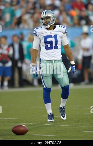 Dallas Cowboys defensive end Chauncey Golston walks off the field after an  NFL football game against the Detroit Lions in Arlington, Texas, Sunday, Oct.  23, 2022. (AP Photo/Tony Gutierrez Stock Photo - Alamy