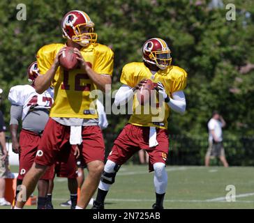 Ashburn, Us. 14th June, 2016. Washington Redskins quarterback Kirk Cousins  (8) participates in the Veteran Minicamp at Redskins Park in Ashburn,  Virginia on Tuesday, June 14, 2016. Credit: Ron Sachs/CNP - NO