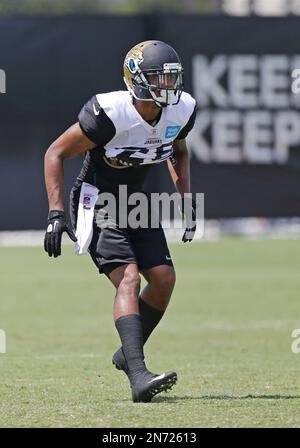 Jacksonville Jaguars, Safety, Josh Evans, runs on to - NARA & DVIDS Public  Domain Archive Public Domain Search