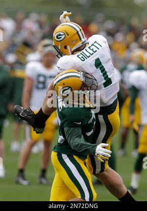 Green Bay Packers' Loyce Means during NFL football training camp Tuesday,  July 30, 2013, in Green Bay, Wis. (AP Photo/Morry Gash Stock Photo - Alamy