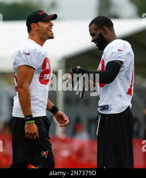 Tampa Bay Buccaneers wide receivers coach Kevin Garver wears a Love for  Damar shirt in honor of injured Buffalo Bills player Damar Hamlin before  an NFL football game against the Atlanta Falcons