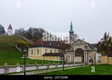 Heiligenkreuz, Heiligenkreuz Abbey in Wienerwald, Vienna Woods, Lower Austria, Austria Stock Photo