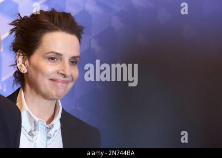 Sevilla. Spain. 20230210,  Juliette Binoche attends a photocall as winner of International Goya Award 2023 during 37th Goya Awards at Fibes - Conference and Exhibition on February 10, 2023 in Sevilla, Spain Stock Photo