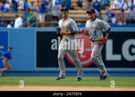 April 20, 2013: Colorado Rockies left fielder Carlos Gonzalez (5