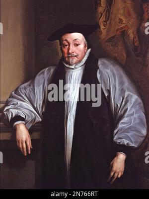 WILLIAM LAUD (1573-1645) Archbishop of Canterbury by Anthony van Dyck about 1636 Stock Photo