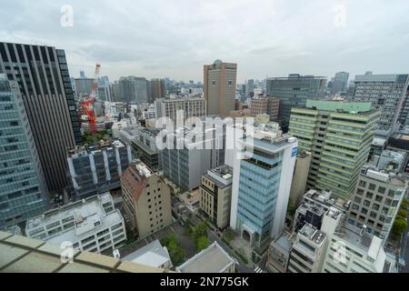 Cityscape of around the JR Ochanomizu Station in Tokyo Japan Stock Photo